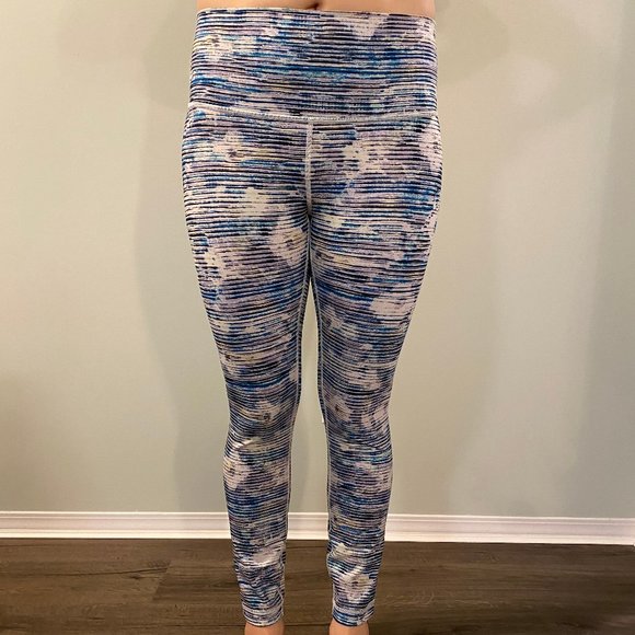 Stripped Lululemon Leggings pants comfort workout - Picture 1 of 11